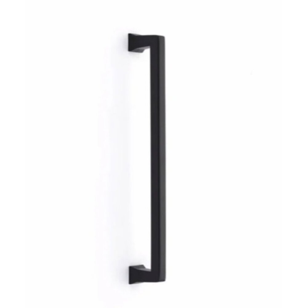 Emtek Alexander 12" Appliance Pull Flat Black Modern Cabinet Pull 86479US19